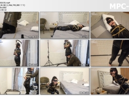 心悦艺束_雅雅小女王被奴隶迷晕了，被绑起来各种TJ
